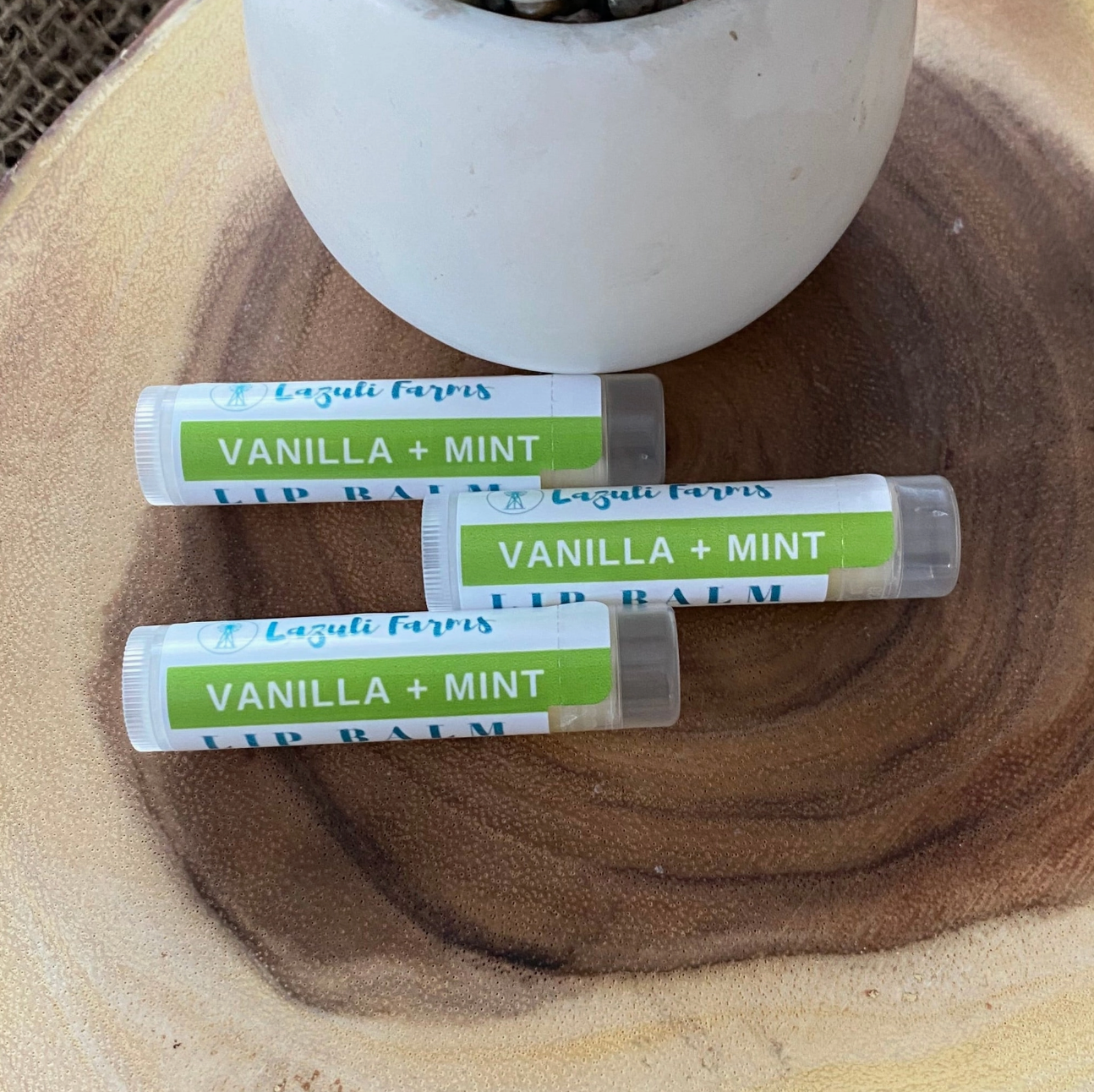 Lip Balm - Vanilla & Mint