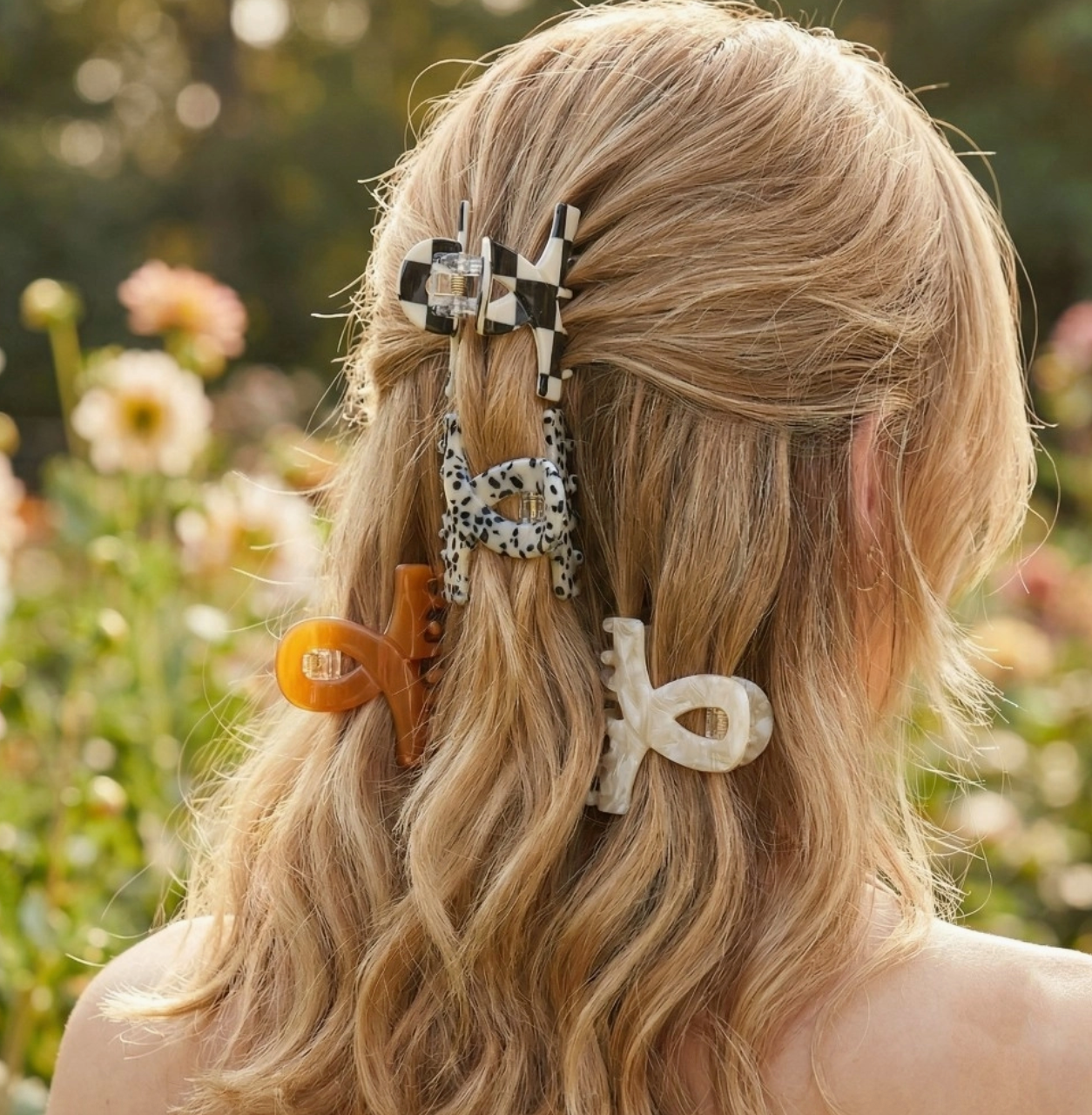 Four Piece Claw Clip Set