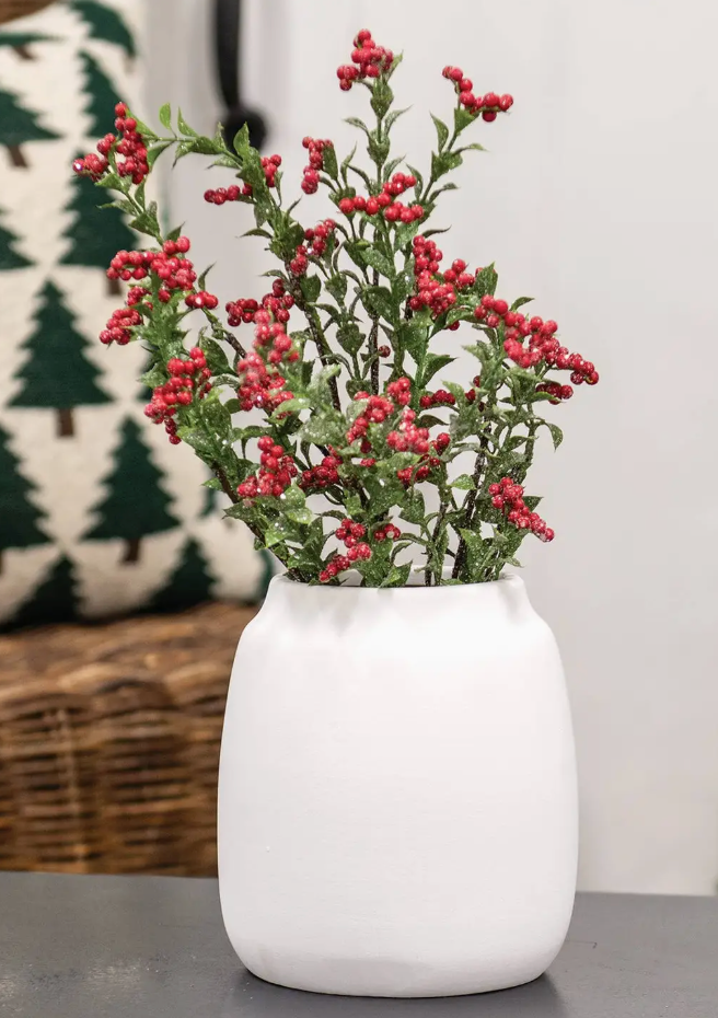 Ceramic Vase - White