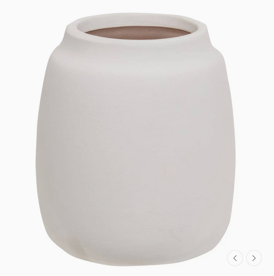 Ceramic Vase - White