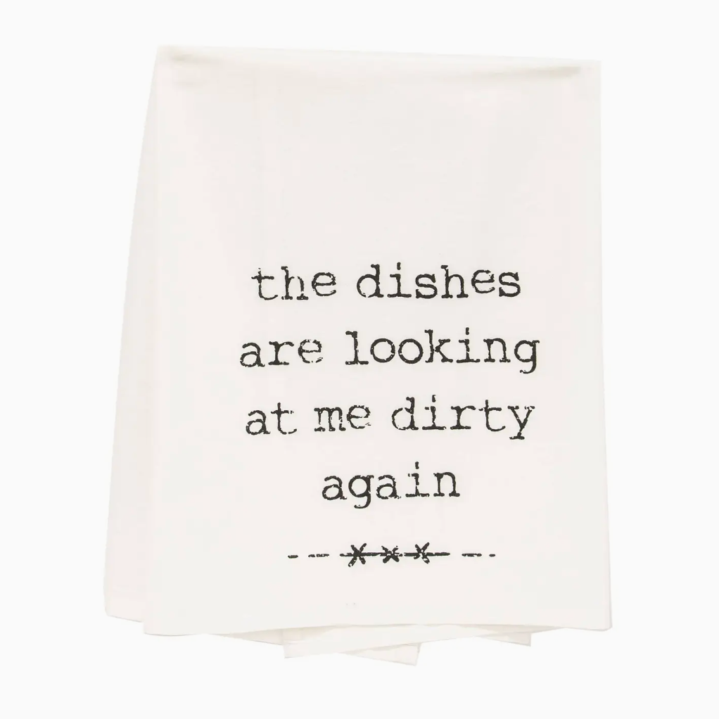Dirty Dishes Tea Towel