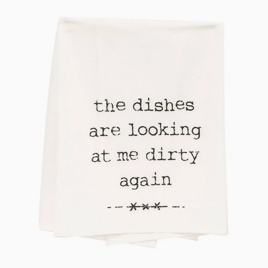Dirty Dishes Tea Towel