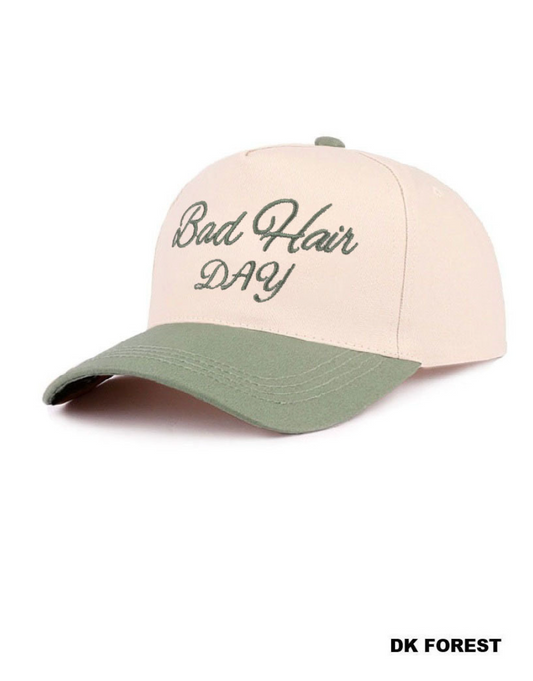 Baseball Cap- Bad Hair - DK Forest