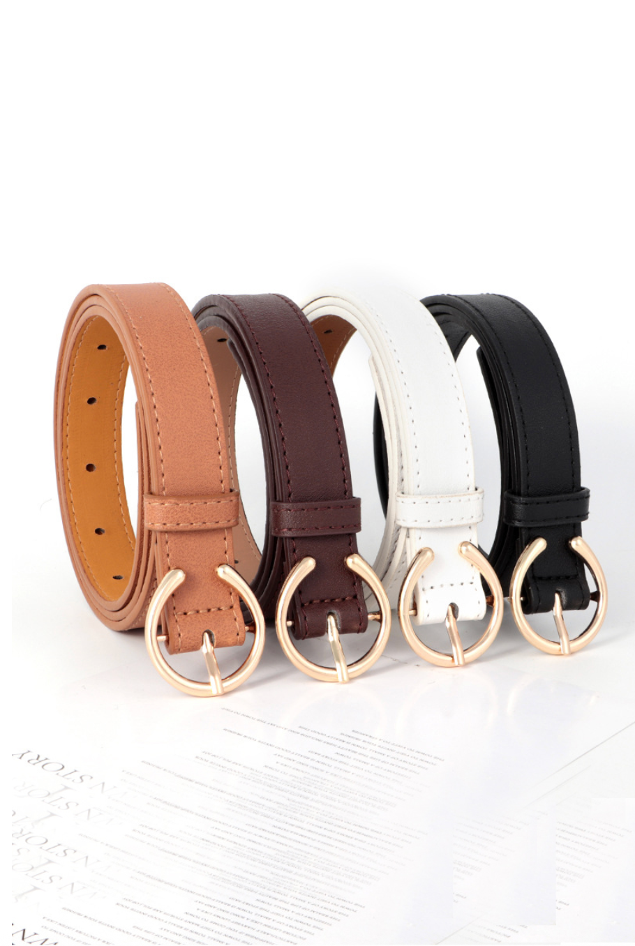 Cassidy Crescent Accent Belt - Various Colors
