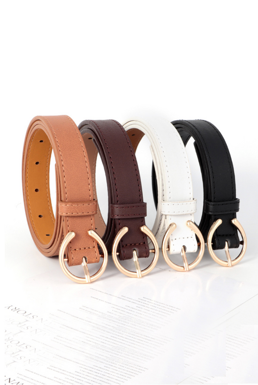 Cassidy Crescent Accent Belt - Various Colors