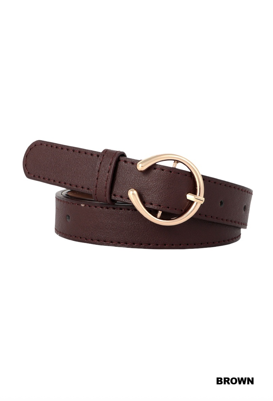 Cassidy Crescent Accent Belt - Various Colors