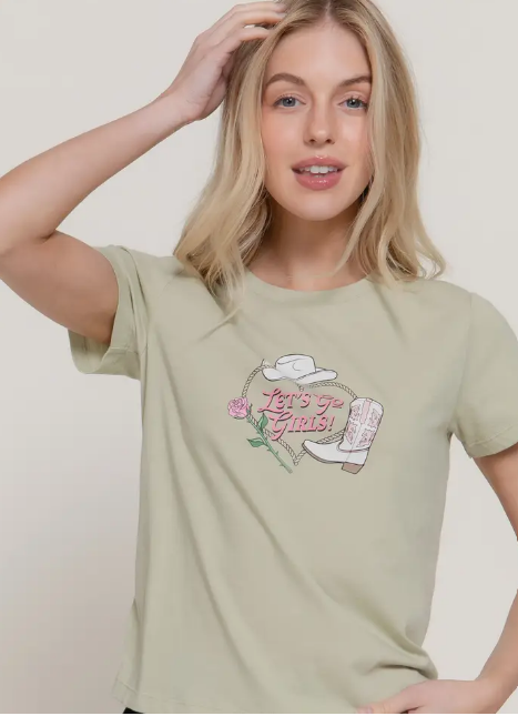 Short Sleeve Crew Neck Graphic