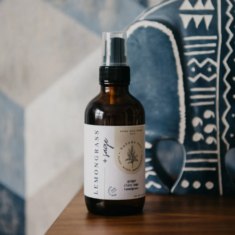 Aroma Mist Sprays- Lemongrass + Sage