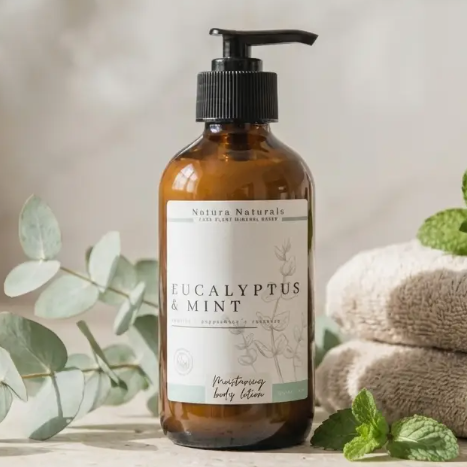 Aromatherapy Hand & Body Lotion- Eucalyptus + Mint