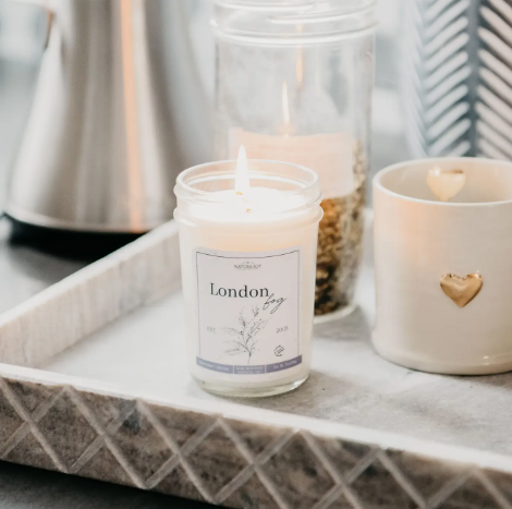 Marketplace Jar Soy Candle - London Fog
