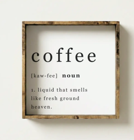 Coffee Noun - WR