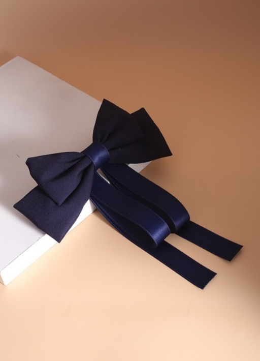 Silk Ribbon Barrettes (available in multiple colors)