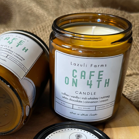 Soy Wax Candle - Cafe