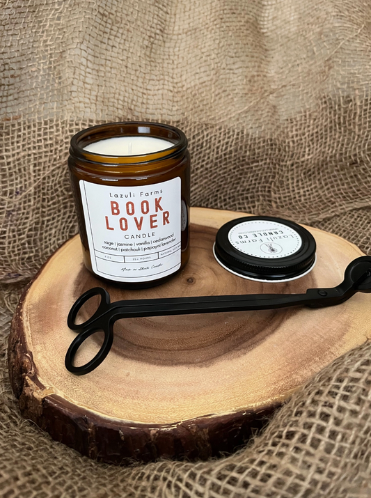 Soy Wax Candle - Book Lover