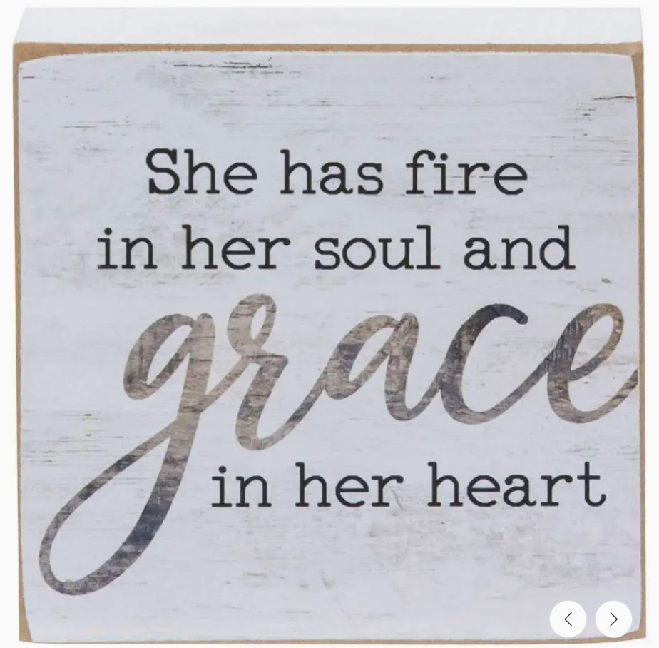 Decorative Block Faith Set of 3