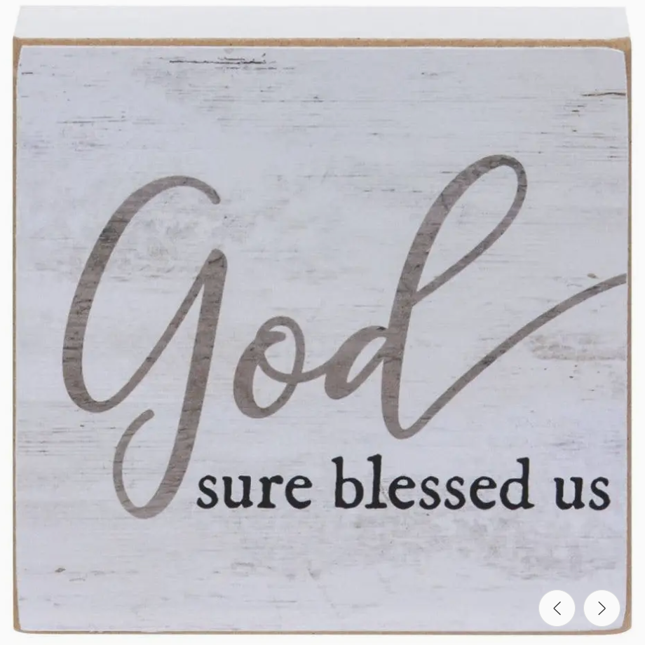 Decorative Block Faith Set of 3