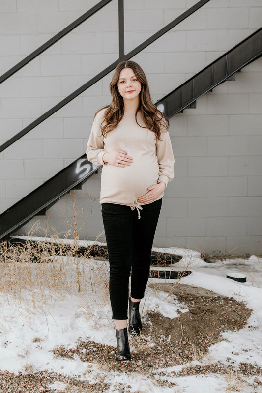 Black Maternity Jeans