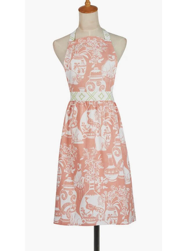 Dog Vase Apron