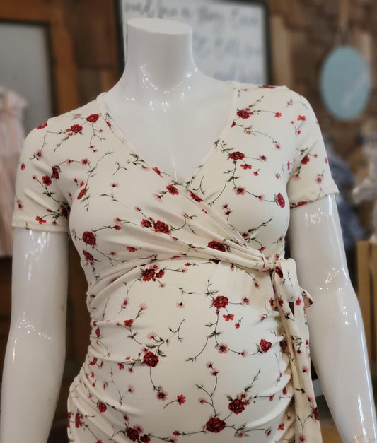 Maternity Essie Floral Top