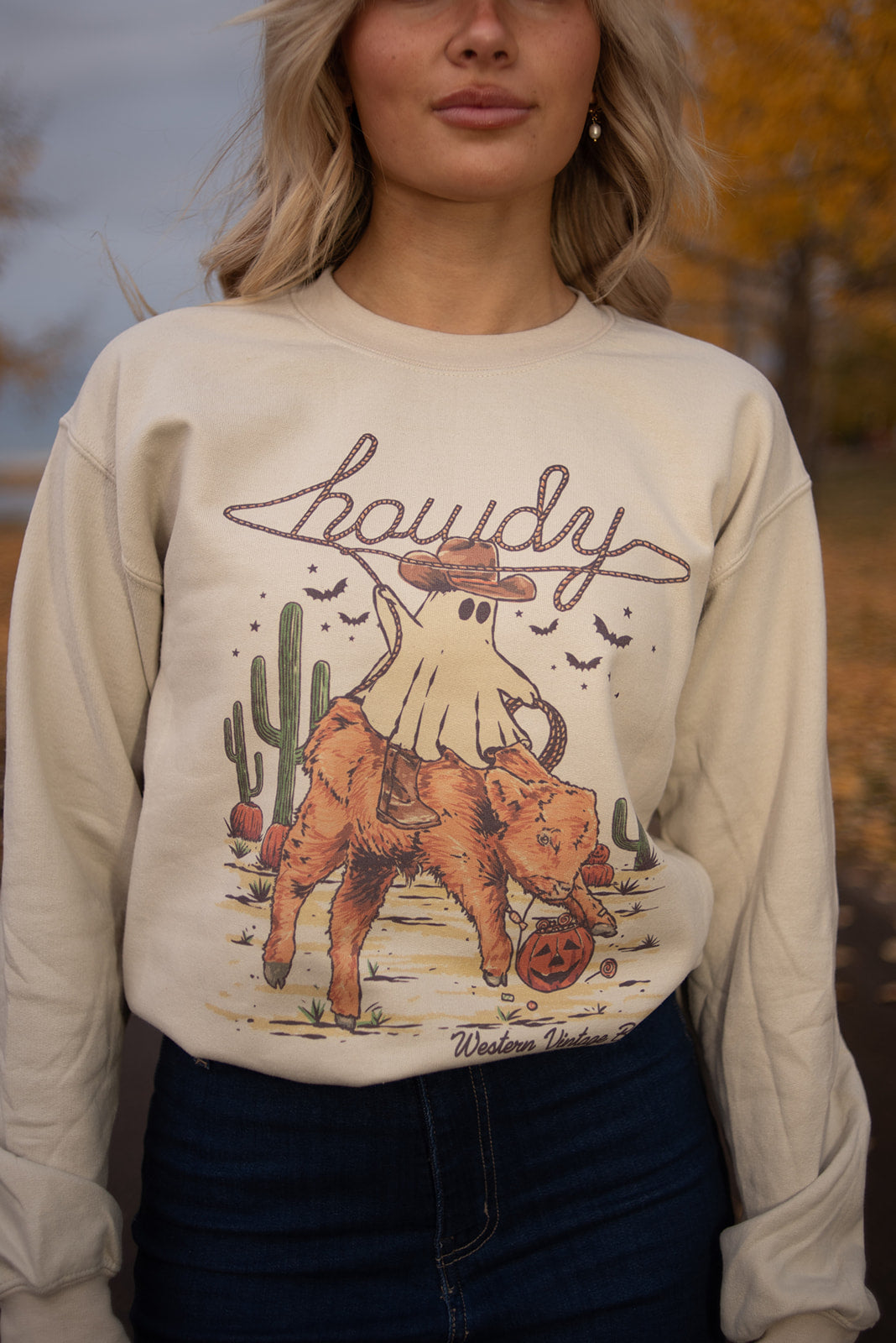 Graphic Sweatshirt Ghost Rider