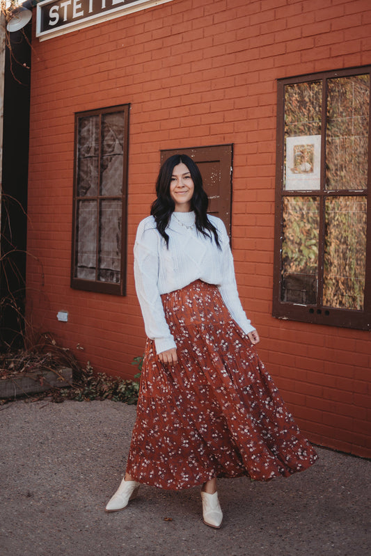 Hope Tiered Maxi Skirt