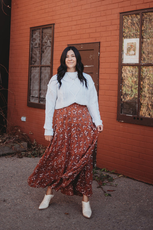 Hope Tiered Maxi Skirt