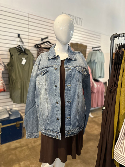 Vera Light Wash Denim Jacket