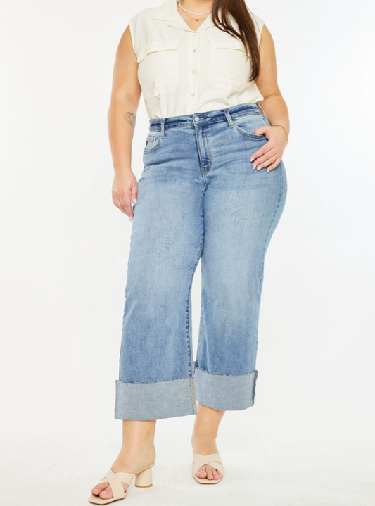 KanCan + Ranedda Cropped Wide Leg