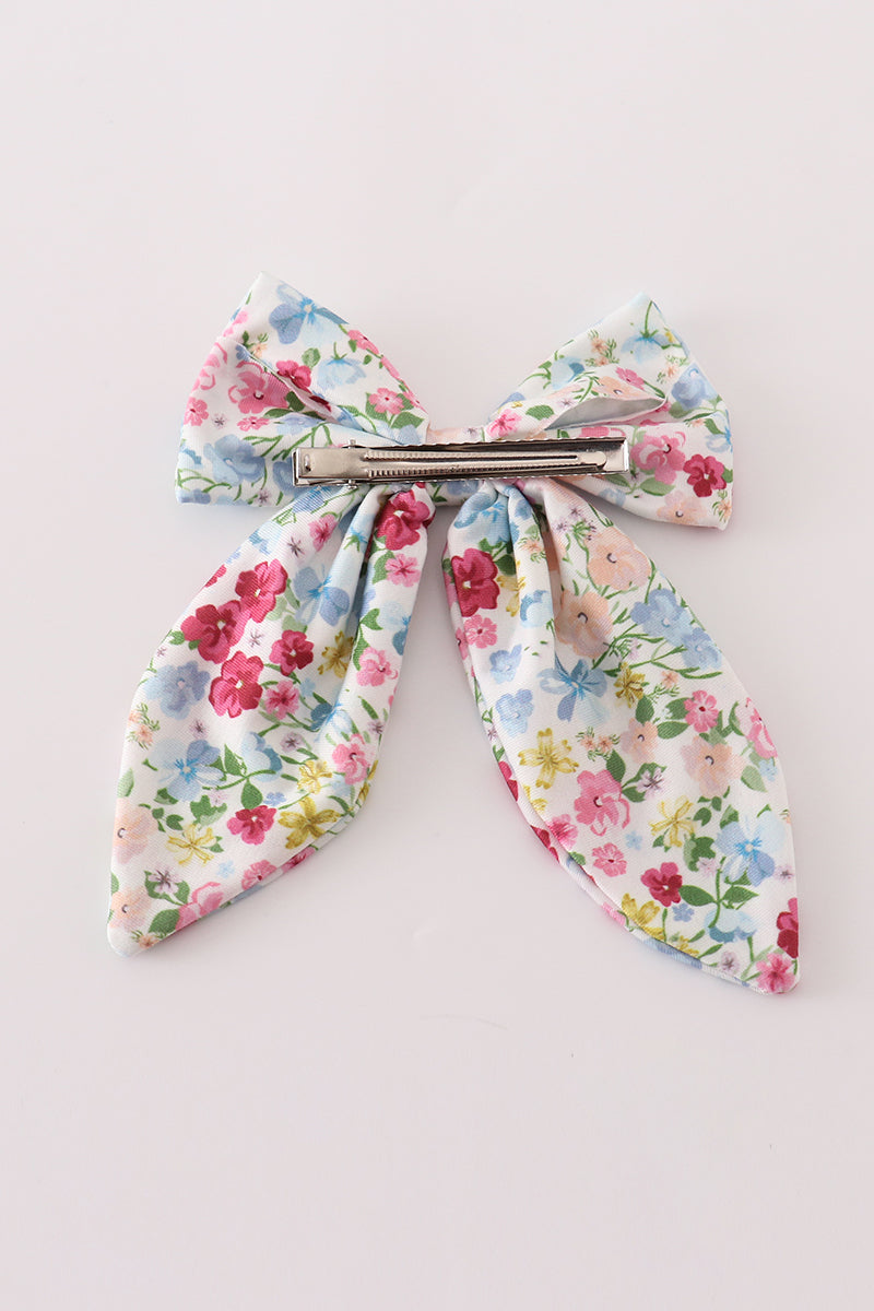 Abby & Evie Floral Hair Bow