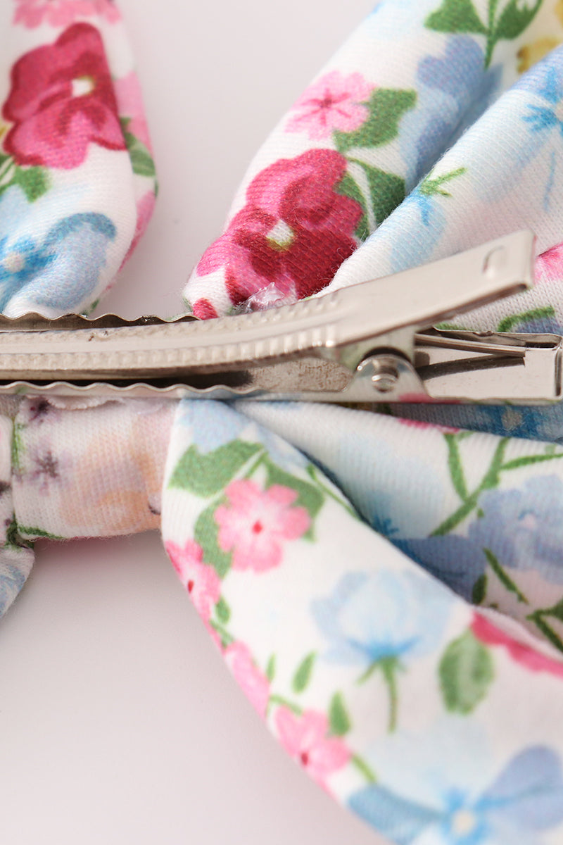 Abby & Evie Floral Hair Bow